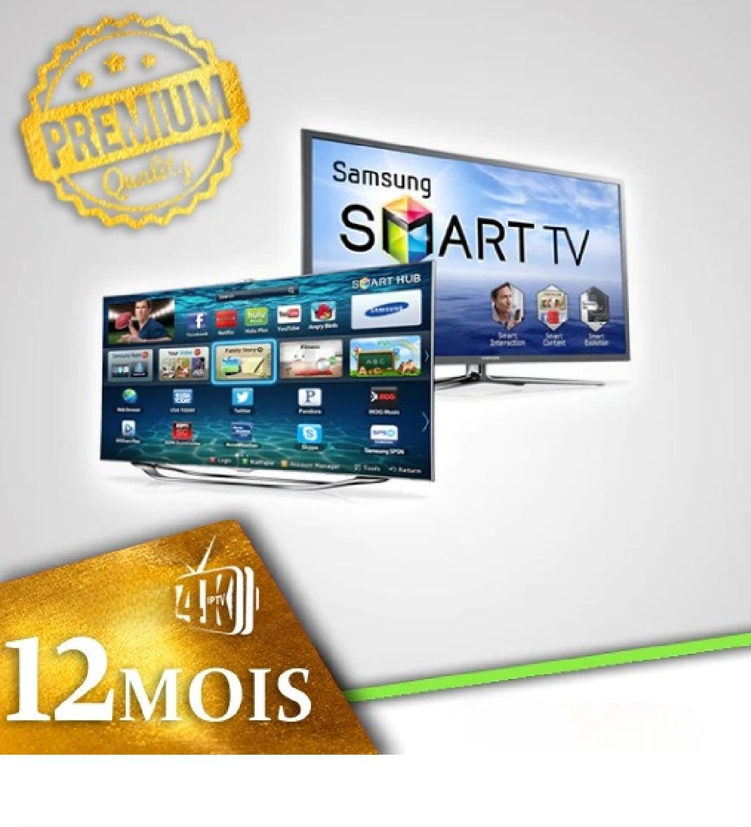 Abonnement IPTV 12 Mois - Abonnement IPTV Maroc
